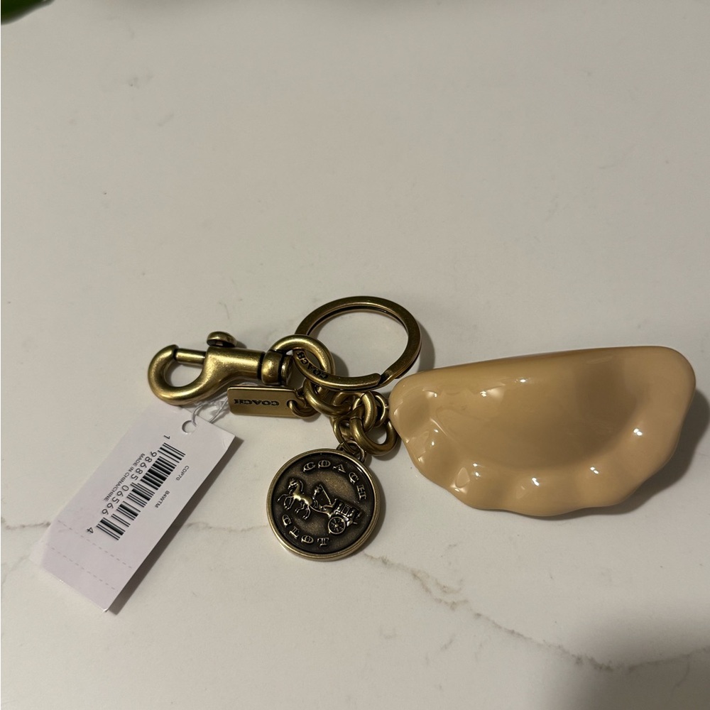 NWT Coach Clot Dumpling Bag Charm - Picture 13 of 16
